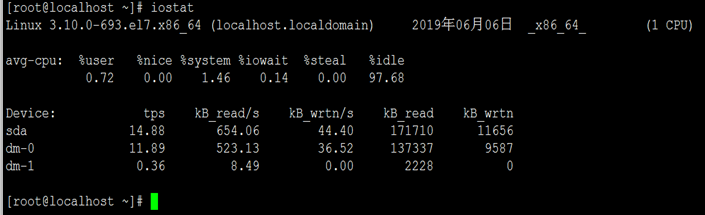 Linux下iostat命令详解教程