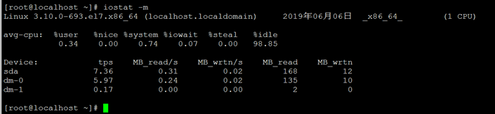 Linux下iostat命令详解