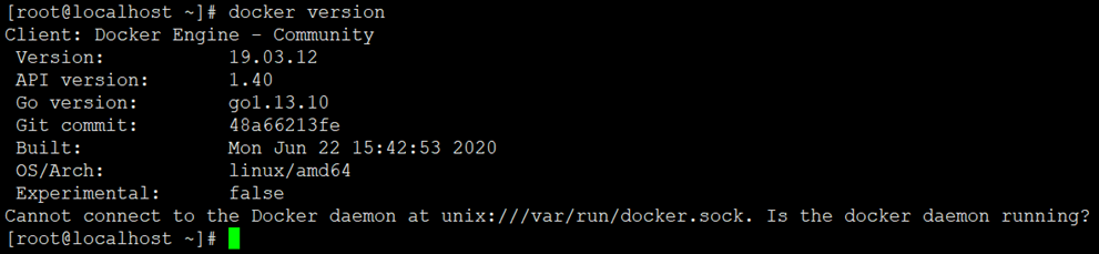 Linux环境二进制安装Docker