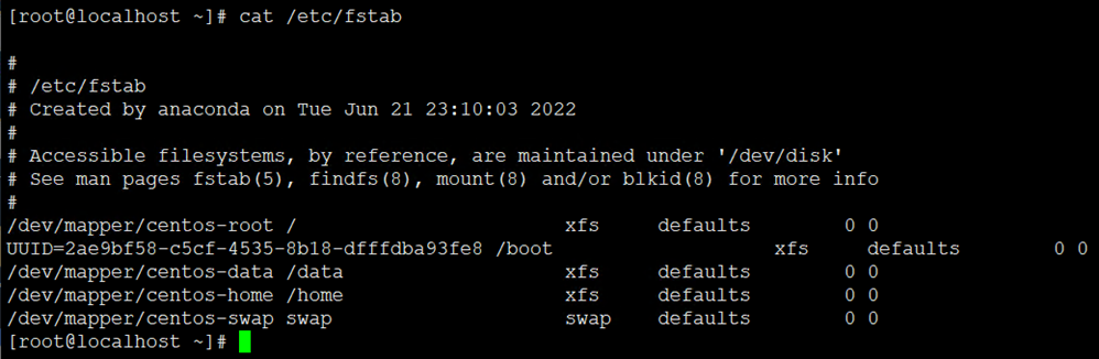 Linux操作系统/etc/fstab文件功能详解-编程社
