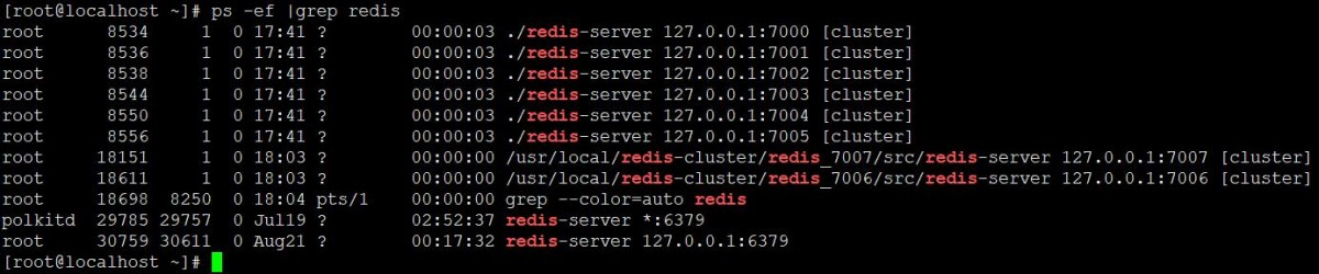 Linux部署Redis-Cluster集群