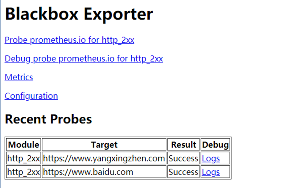 Prometheus部署Blackbox_exporter黑盒监测