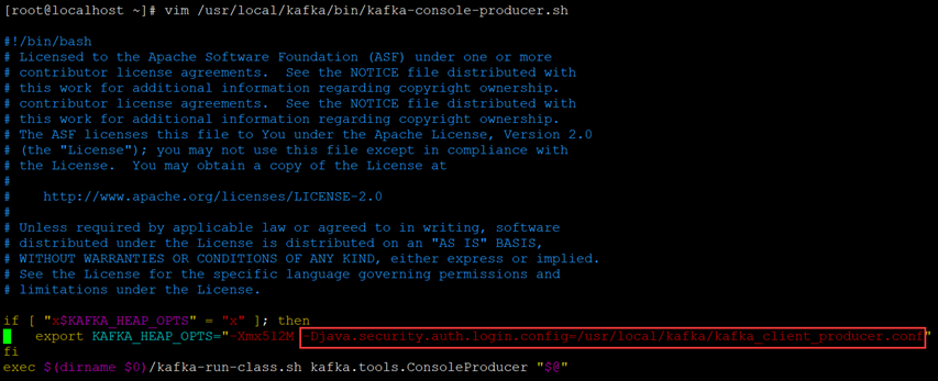Kafka基于SASL框架SCRAM-SHA-256认证机制配置用户密码认证
