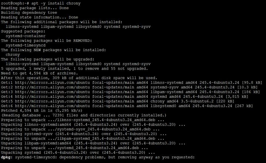 Ubuntu 20.04安装Ceph单机版(reef)-图片2